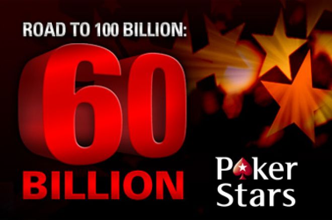 PokerStars uskoro slavi 60 Milijardi odigranih ruku 0001 PokerStars uskoro slavi 60 Milijardi odigranih ruku 0001