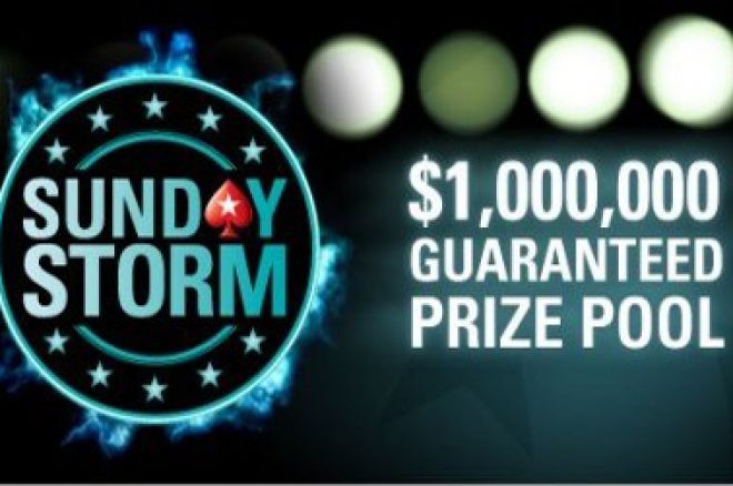 PokerStars Sunday Storm $1M GTD PokerStars Sunday Storm $1M GTD
