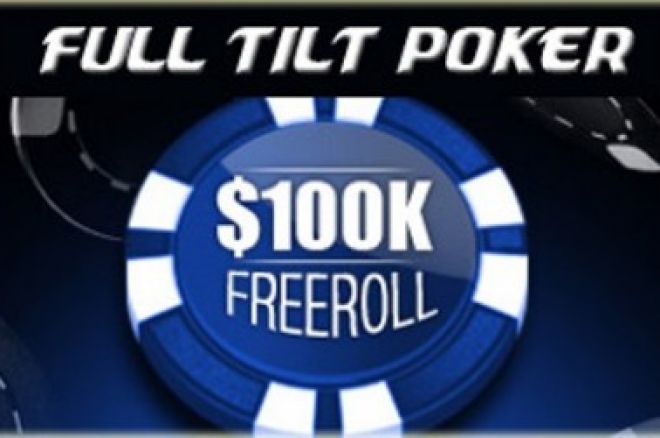Již zítra se hraje $100,000 Freeroll na Full Tiltu 0001 Již zítra se hraje $100,000 Freeroll na Full Tiltu 0001
