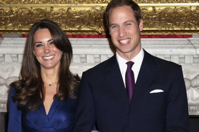 Les paris sur le mariage princier du Prince William et de Kate Middleton font fureur outre-Manche
