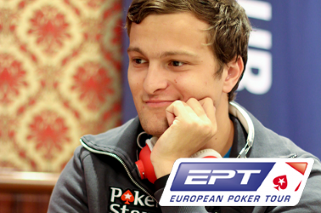 EPT San Remo - Ruben Visser chipleader van het toernooi EPT San Remo - Ruben Visser chipleader van het toernooi