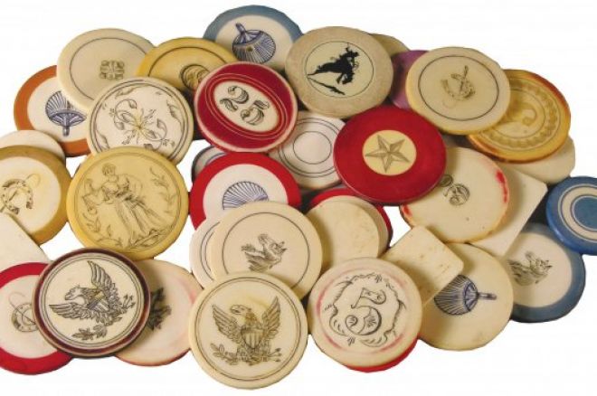 Istorijos kampelis: Pokerio žetonai 0001 Istorijos kampelis: Pokerio žetonai 0001