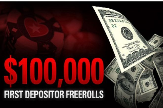 $100,000 във фрийроли за новодепозирали играчи в PokerStars 0001 $100,000 във фрийроли за новодепозирали играчи в PokerStars 0001