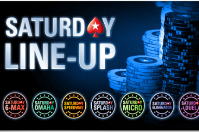 PokerStars Saturday Line-Up - Nowe turnieje PokerStars 0001 PokerStars Saturday Line-Up - Nowe turnieje PokerStars 0001