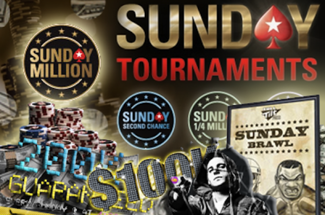 Résultats poker en ligne - Deal à 7 joueurs dans le Sunday Million 0001