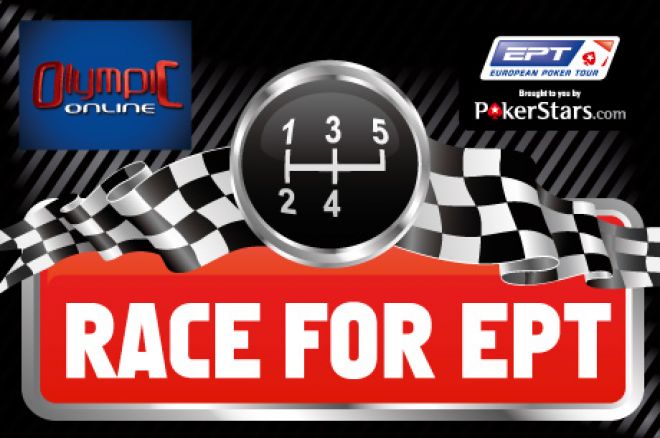 Lenktyniaukite ir laimėkite kelionę į EPT kartu su Olympic Online! 0001 Lenktyniaukite ir laimėkite kelionę į EPT kartu su Olympic Online! 0001