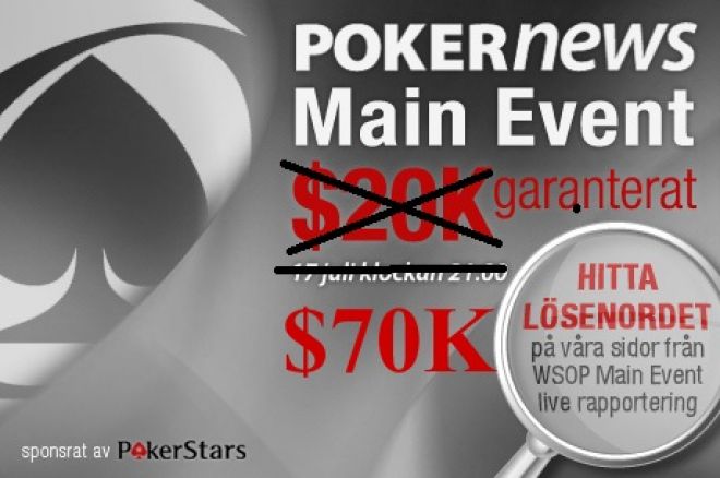 PokerNews Main Event PokerNews Main Event