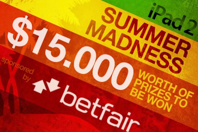 Exclusive iPad 2 Summer Madness on Betfair Poker 0001