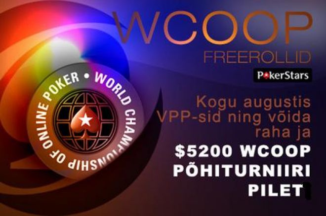 Tulekul $22 500 väärtuses PokerNews WCOOP freerolle 0001 Tulekul $22 500 väärtuses PokerNews WCOOP freerolle 0001