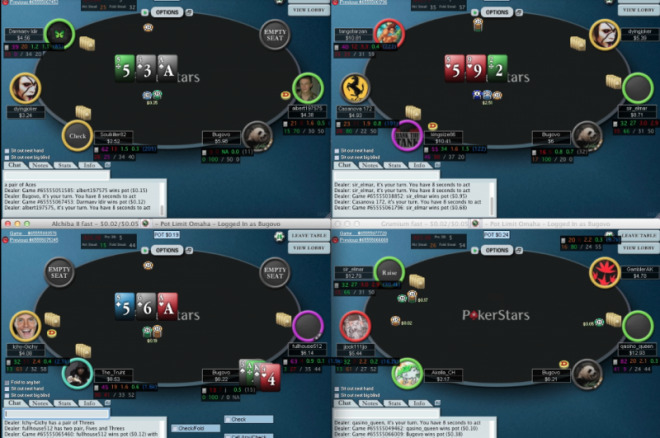 Pot-limit Omaha na PokerStars Pot-limit Omaha na PokerStars