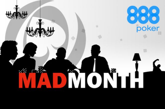 $40,000 freeroll turnīros, bonusos un balvās 888 Poker Mad Month ietvaros 0001 $40,000 freeroll turnīros, bonusos un balvās 888 Poker Mad Month ietvaros 0001