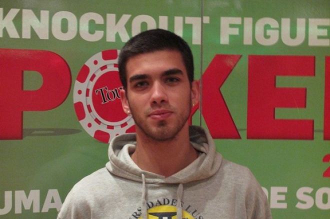 Diogo Teixeira é o chipleader do Dia 1 do Knockout Figueira Poker Tour de Setembro 0001
