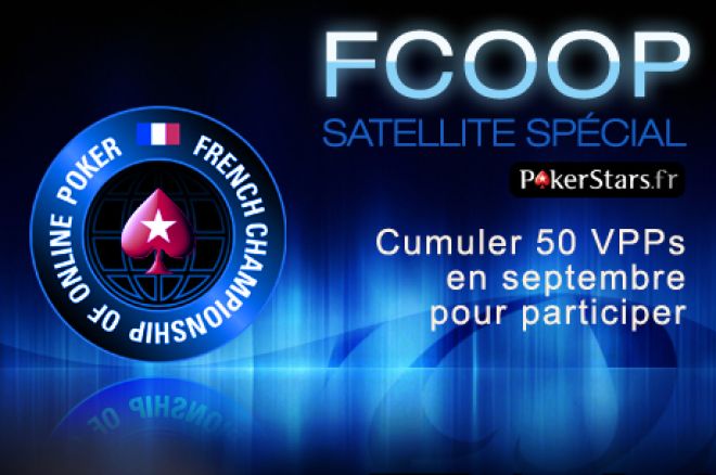 PokerStars.fr : Satellite PokerNews pour l’événement #1 des FCOOP (dim 25 sept)