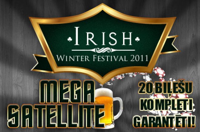 Mega Satelīts ar 20 VIP biļešu komplektiem €36,000 vērtībā! 0001 Mega Satelīts ar 20 VIP biļešu komplektiem €36,000 vērtībā! 0001
