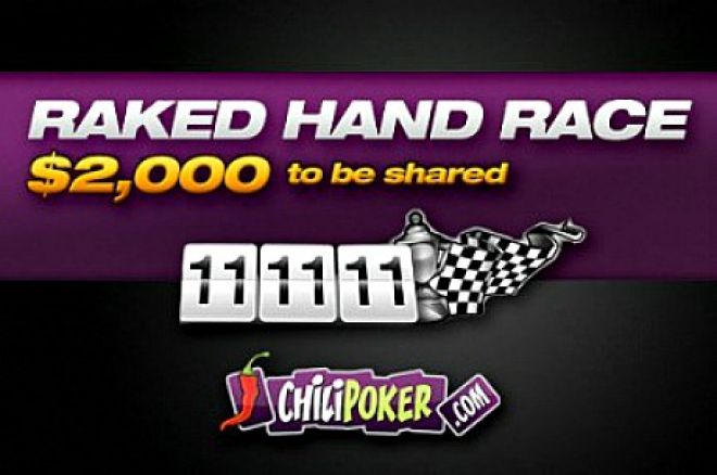 Rake Race Exclusiva Chilipoker - Ganha $2K de graça 0001