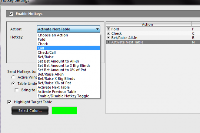 PokerStars Hotkeys PokerStars Hotkeys
