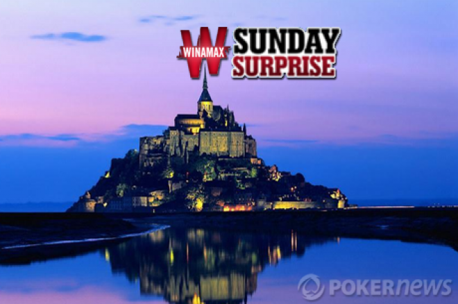 Winamax Sunday Surprise : séjour aérien au Mont St-Michel