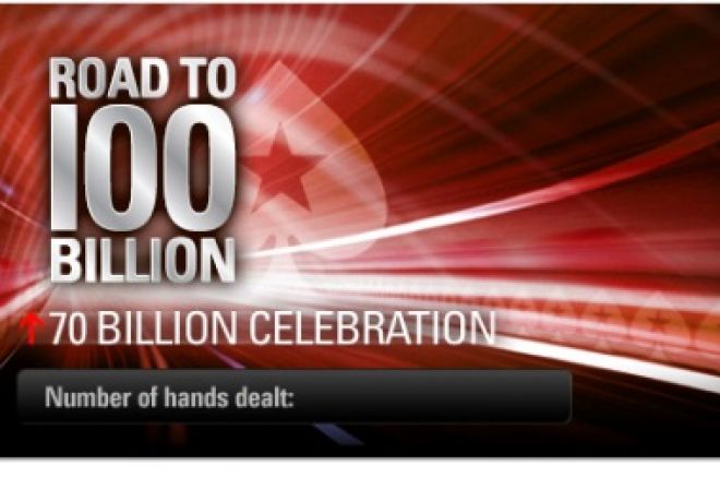 PokerStars uudised: 70 miljardit kätt ja OPEM satelliidid 0001 PokerStars uudised: 70 miljardit kätt ja OPEM satelliidid 0001