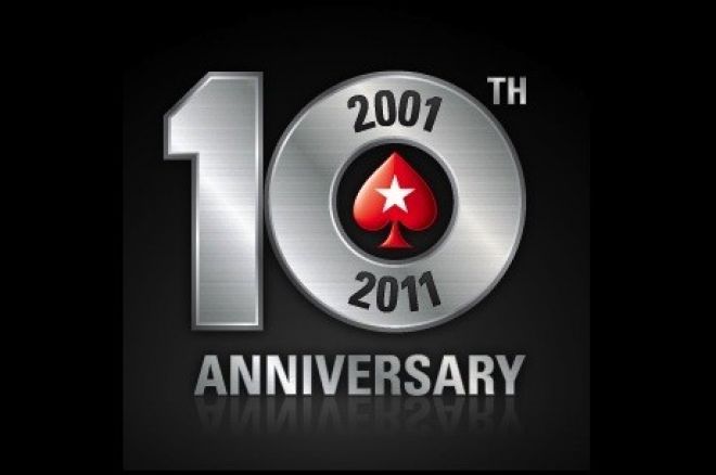 PokerStars.com fête ses 10 ans avec un Sunday Million à 10M$
