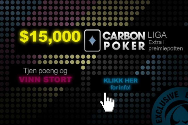 Vinn penger og ligapoeng ved Carbon League VIP Freeroll 0001 Vinn penger og ligapoeng ved Carbon League VIP Freeroll 0001