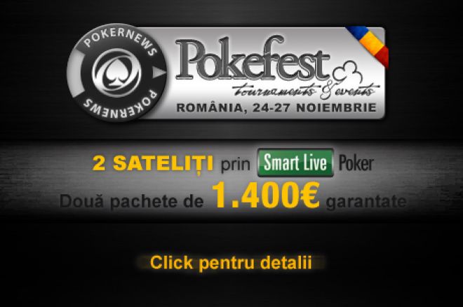 Grăbește-te! Mai ai trei zile să te califici pentru ambii sateliți PokerFest București 0001