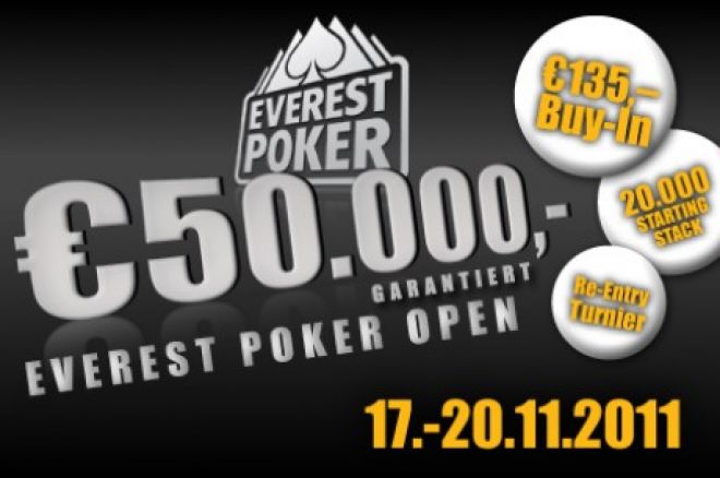 Everest Poker Open з призовим фондом €50 000 0001 Everest Poker Open з призовим фондом €50 000 0001