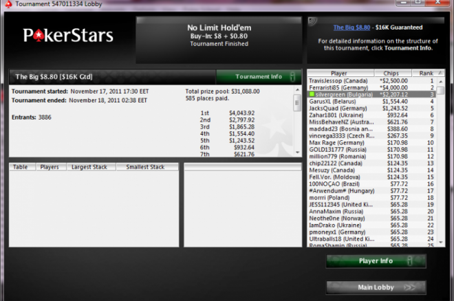 silvergreen Pokerstars silvergreen Pokerstars