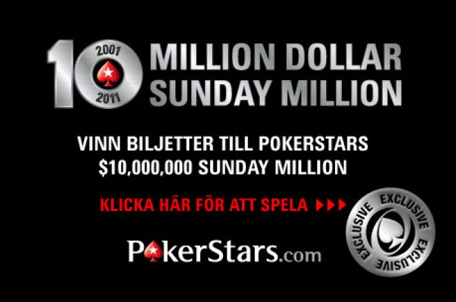 PokerStars $10 miljoner garanterat PokerStars $10 miljoner garanterat