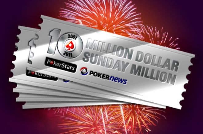 Sunday Million aastapäevaturniiri ennustusmäng 0001 Sunday Million aastapäevaturniiri ennustusmäng 0001