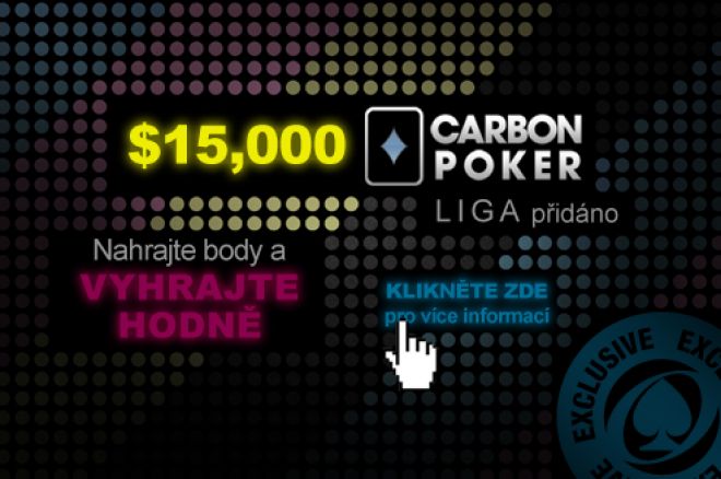 Vrcholí $15K Carbon Poker Liga - poslední šance si zahrát! 0001 Vrcholí $15K Carbon Poker Liga - poslední šance si zahrát! 0001