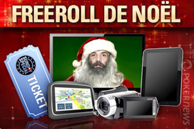 Freeroll de Noël sur PokerStars.fr : déposez et gagnez