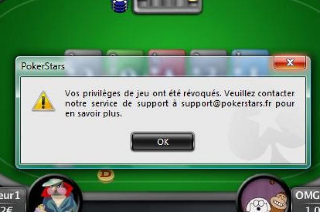 PokerStars.fr réagit au 'sitout' contre son programme VIP 0001