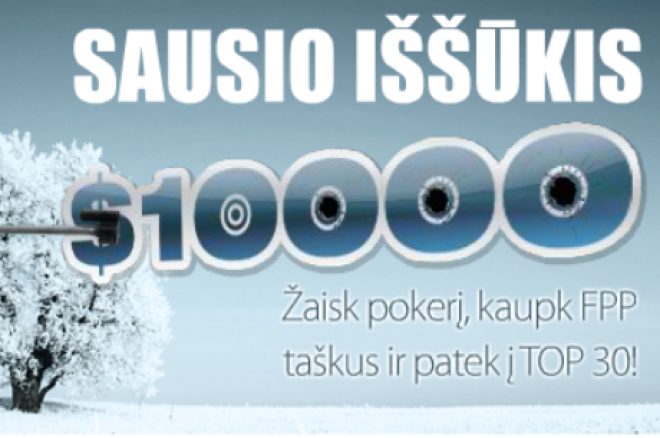 Olympic Online sausio iššūkyje - $10,000! 0001 Olympic Online sausio iššūkyje - $10,000! 0001
