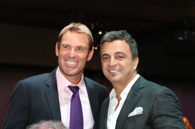 Shane Warne & Joe Hachem