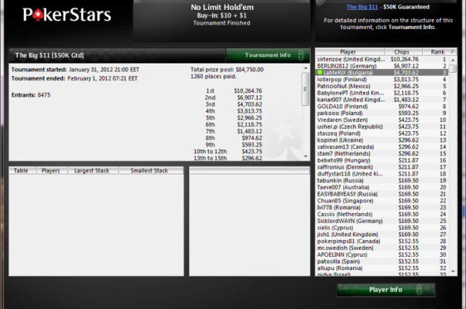 LaMeRiX PokerStars The Big LaMeRiX PokerStars The Big