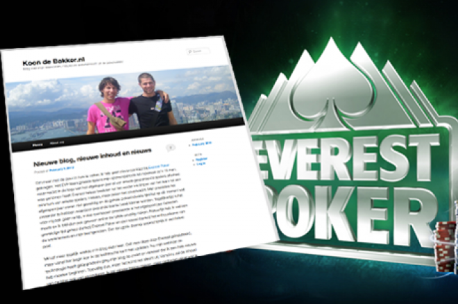 PokerNews Boulevard: Koen de Bakker weg bij Everest PokerNews Boulevard: Koen de Bakker weg bij Everest