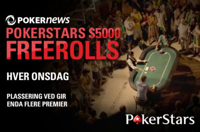 Husk kvalik til PokerStars $5 000 freeroll 0001 Husk kvalik til PokerStars $5 000 freeroll 0001