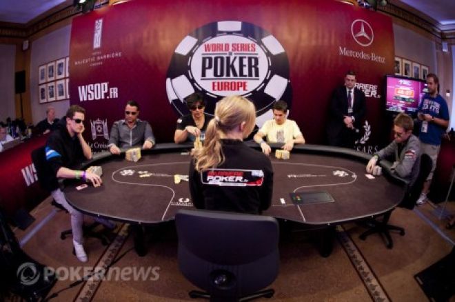 Programme des World Series of Poker Europe à Cannes