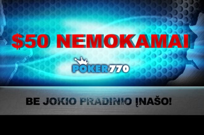 $50 Poker770 kambaryje $50 Poker770 kambaryje