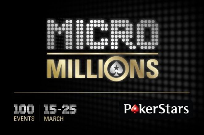 ポーカースターズ<MicroMillions>開催中! 0001 ポーカースターズ<MicroMillions>開催中! 0001