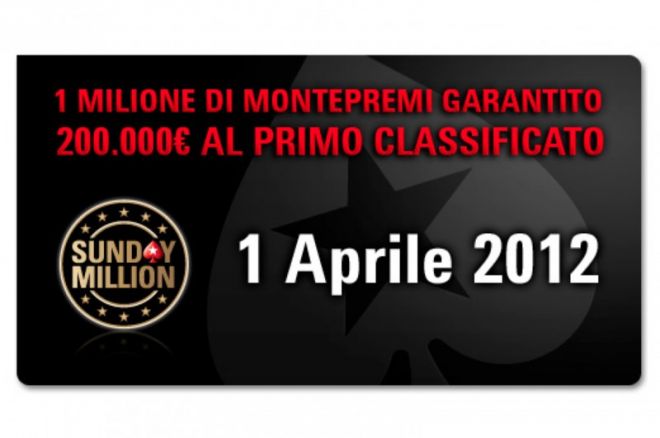 PokerStars Sunday Million, ultime chance di qualifica! 0001