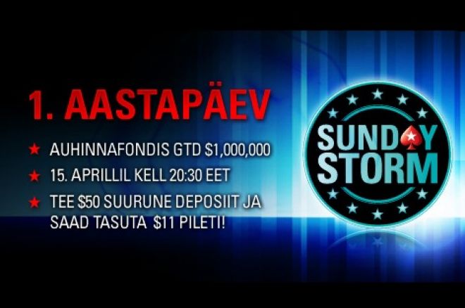 Osale tasuta Sunday Storm sünnipäevaturniiril! 0001 Osale tasuta Sunday Storm sünnipäevaturniiril! 0001