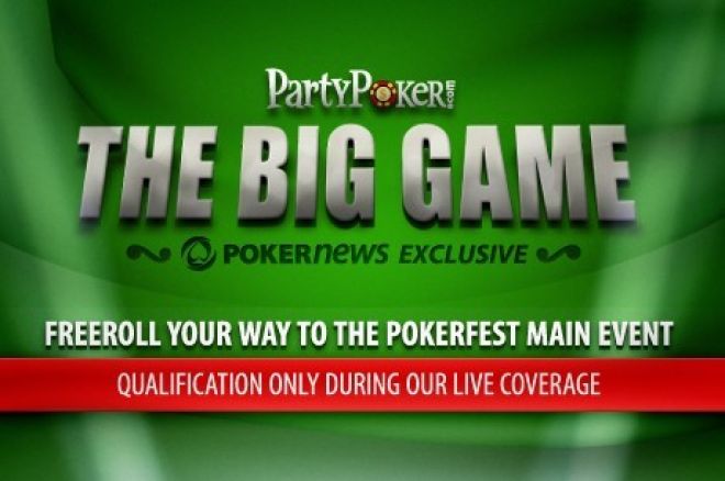 Прямая трансляция PartyPoker Big Game на PokerNews! 0001 Прямая трансляция PartyPoker Big Game на PokerNews! 0001