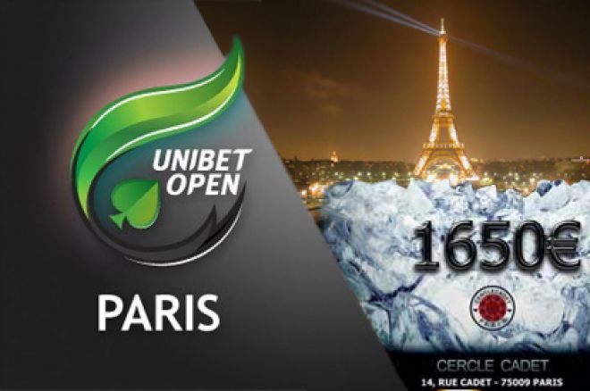 Unibet Open Paris Cercle Cadet : super satellites les 2 et 3 mai