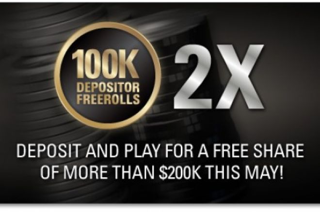 Až $200,000 ve freerollech za vklad na Pokerstars! 0001 Až $200,000 ve freerollech za vklad na Pokerstars! 0001