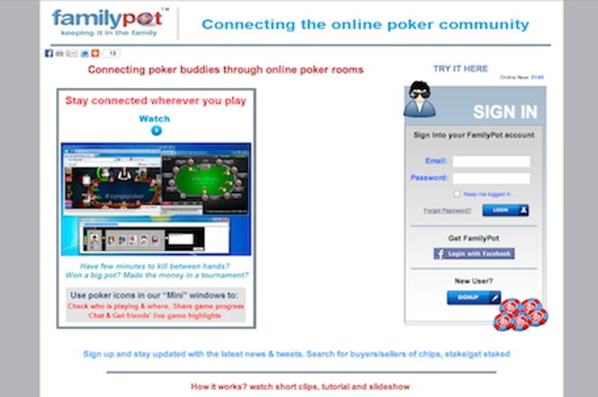 Family Pot.com: ecco il social network del poker! 0001