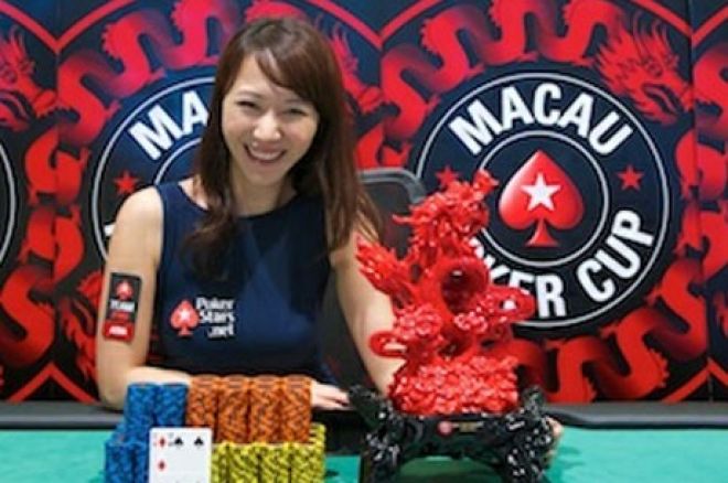 Celina Lin:第二次捧起澳门红龙杯冠军奖杯 0001 Celina Lin:第二次捧起澳门红龙杯冠军奖杯 0001