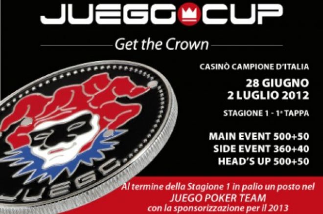 Segui la Juego Cup con il blog live di PokerNews Italia! 0001