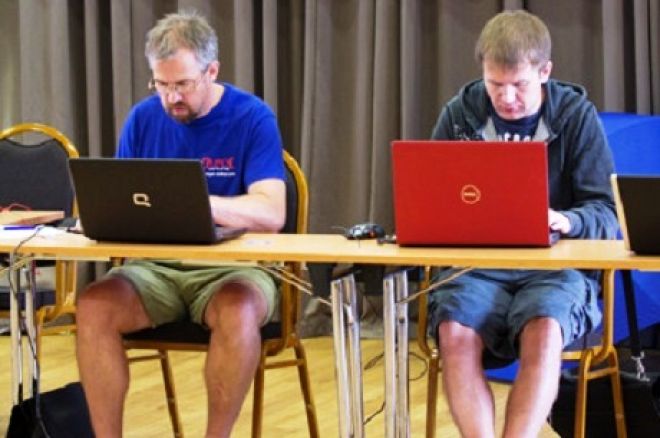 Pokernewsi reporterid Marko Kolk ja Silver Simulask Pokernewsi reporterid Marko Kolk ja Silver Simulask