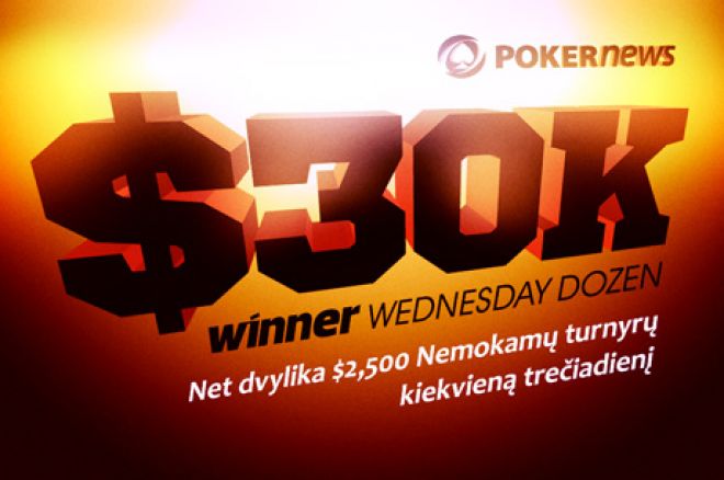 Kvalifikuokitės į kitą $2,500 vertės Winner trečiadienio turnyrą jau šiandien 0001 Kvalifikuokitės į kitą $2,500 vertės Winner trečiadienio turnyrą jau šiandien 0001